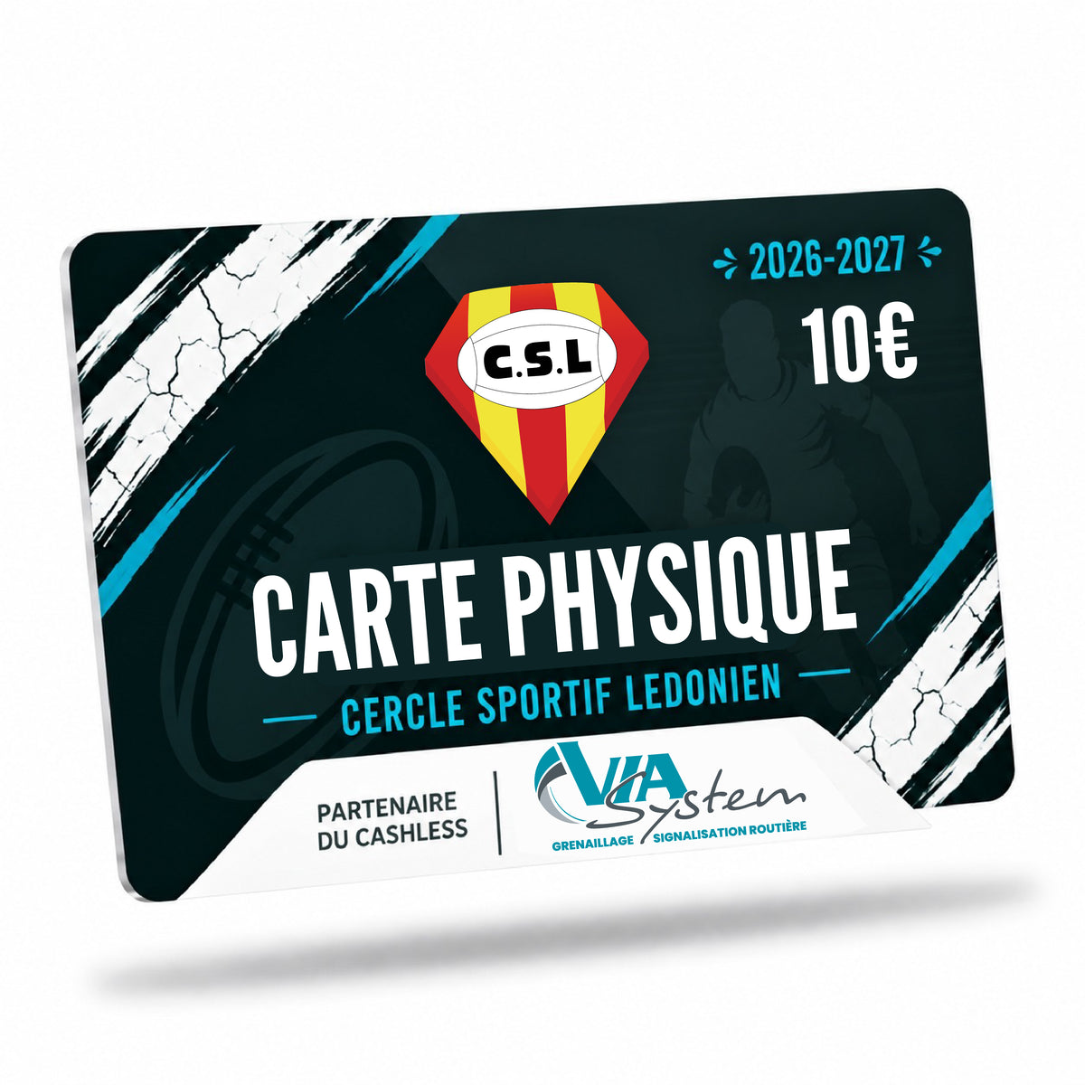 Carte physique Cashless